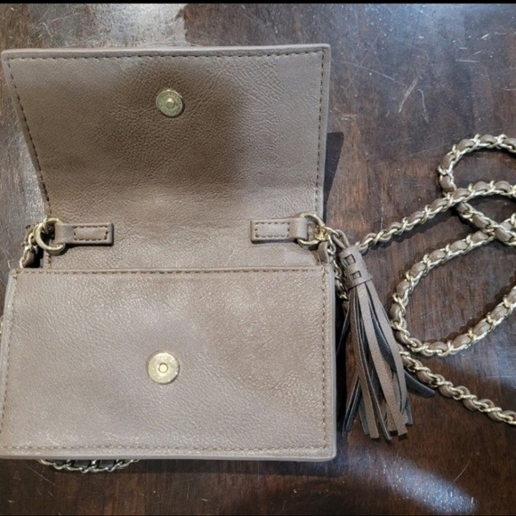 Big Buddha Mini Crossbody Bag - Brown with gold accents - Picture 2 of 7